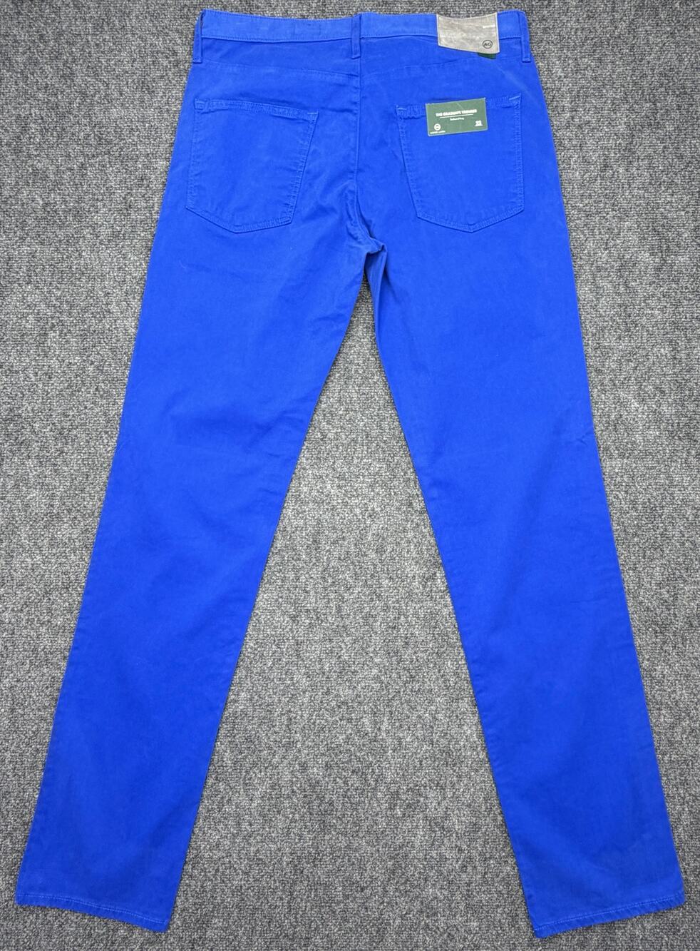 AG Adriano Goldschmied Mens 32 Blue Graduate Trouser NWT Tailored Leg Pants